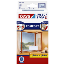 Moustiquaire tesa® Insect Stop COMFORT fenêtre 1x1m blanc