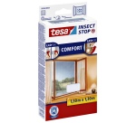 tesa® Insect Stop COMFORT mosquito net for windows 1.3x1.3m white