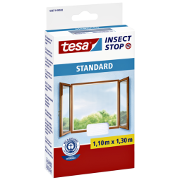 Insectenhor tesa® Insect Stop STANDARD raam 1,10x1,30m wit