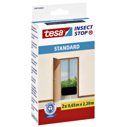 Insectenhor tesa® Insect Stop STANDARD deur 2x 0,65x2,20m antraciet