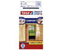 Moustiquaire tesa® Insect Stop COMFORT porte 2x 0,65x2,5m noir