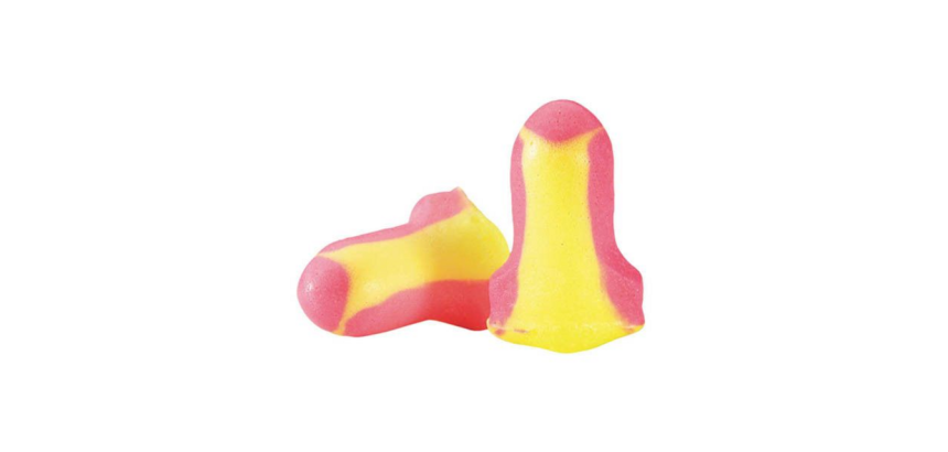 Bouchon d’oreille Honeywell Howard Leight Laser 7-10mm jaune/rose 200 paires