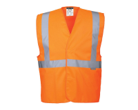 Portwest hi-vis band and brace vest orange - size l/xl