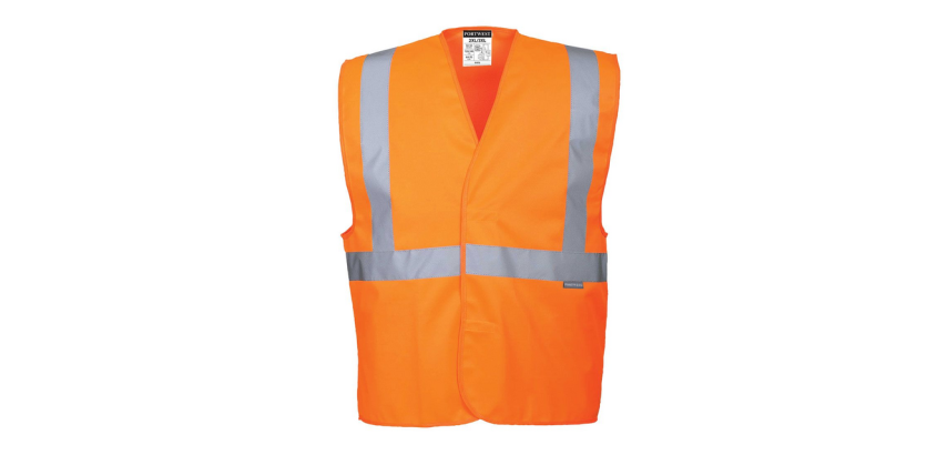 Sicherheitsweste Portwest Hohe Sichtbarkeit Orange