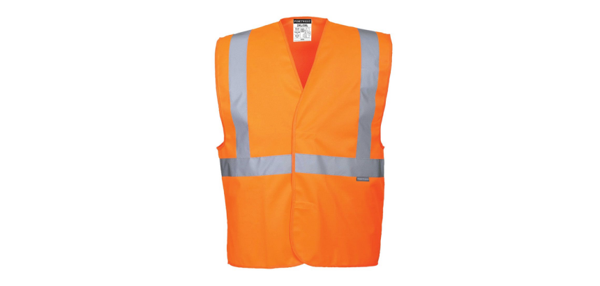 Gilet de sécurité Portwest Hi-Vis orange fluo