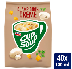 Cup-a-Soup Unox Champignon crème sac pour distributeur 140ml