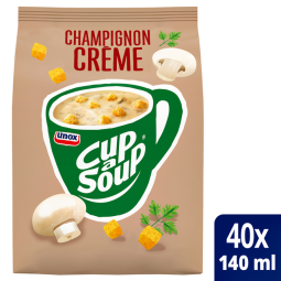 Cup-a-Soup Unox Champignon crème sac pour distributeur 140ml