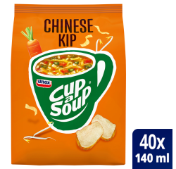 Cup-a-Soup Unox Poulet chinois sac pour distributeur 140ml