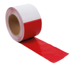 Ruban de signalisation IEZZY 250m rouge-blanc