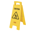 Panneau d’avertissement Rubbermaid double-face multilingue 64cm jaune