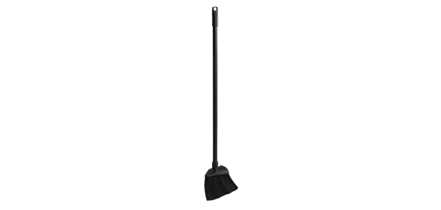 Handveger Rubbermaid Executive Lobby Broom met lange steel zwart