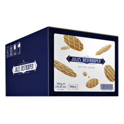 Thin buttery biscuit Jules Destrooper - Box of 150