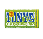 Chocolat Tony's Chocolonely noir amande au sel marin tablette 180g