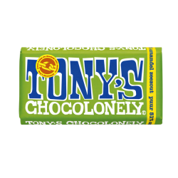 Chocolat Tony's Chocolonely noir amande au sel marin tablette 180g