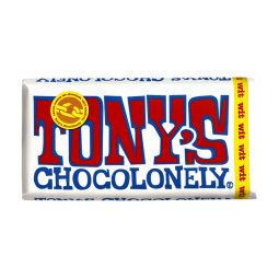 Chocolat Tony's Chocolonely blanc tablette 180g