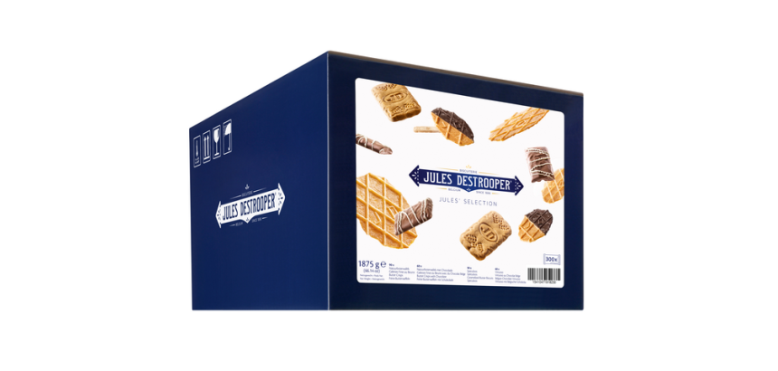 Assortiments de biscuits Jules Destrooper Selection - Carton de 300