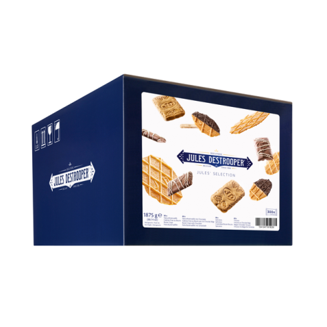 Biscuits Jules' Selection assortiment Jules Destrooper - Carton de 300 pièces