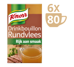 Bouillon à boire Knorr Boeuf 80 pièces