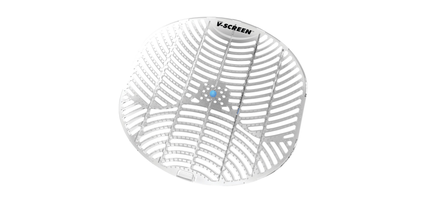 Tapis urinoir V-Screen Cool Mint 178x178mm menthe