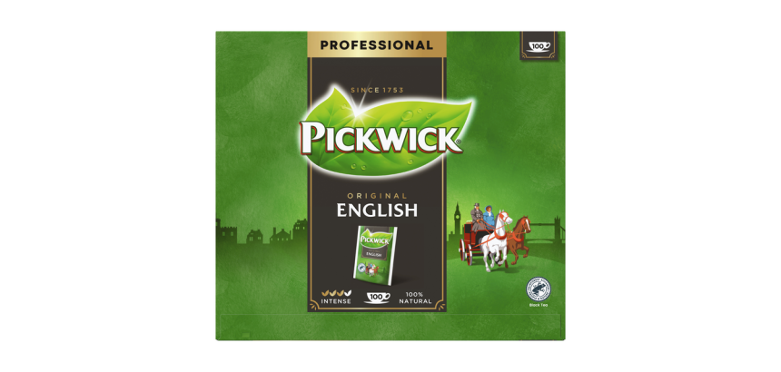 Thé Pickwick Mélange anglais 100x 2g avec enveloppe