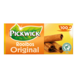 Thé Pickwick rooibos 100x 1,5g avec enveloppe