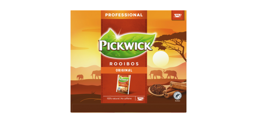 Thé Pickwick rooibos 100x 1,5g avec enveloppe