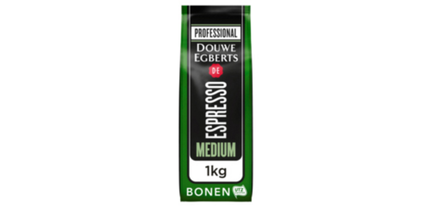 Kaffeebohnen Douwe Egberts Espresso Medium Roast 1kg