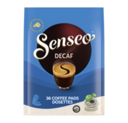 Koffiepads Douwe Egberts Senseo decafe 36 stuks