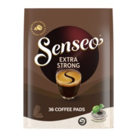 Koffiepads Douwe Egberts Senseo extra strong 36 stuks