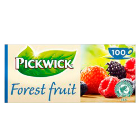 Thé Pickwick fruits des bois 100x 1,5g avec enveloppe