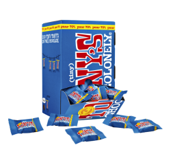 Chocolat Tony's Chocolonely Tiny noir boîte 100 pièces