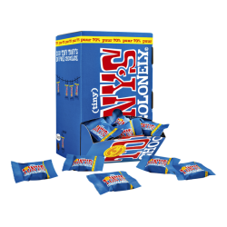 Chocolat Tony's Chocolonely Tiny noir boîte 100 pièces