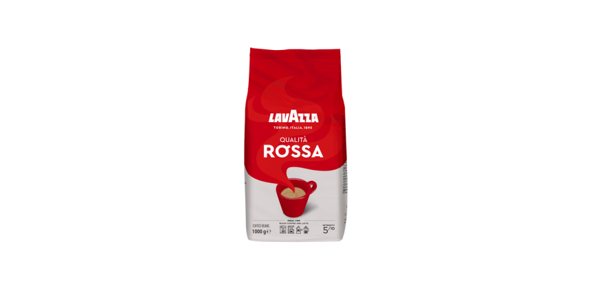 Café en grains Lavazza Qualita Rossa - Paquet de 1 kg