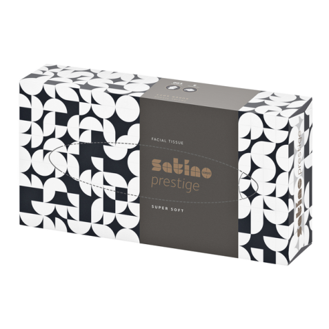 Facial tissues Satino Prestige 2-laags 100vel wit 206450