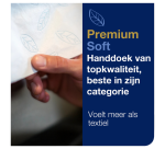 Handdoek Tork H2 Xpress Premium multifold 2-laags 212x255mm 21x150 vel wit 100289