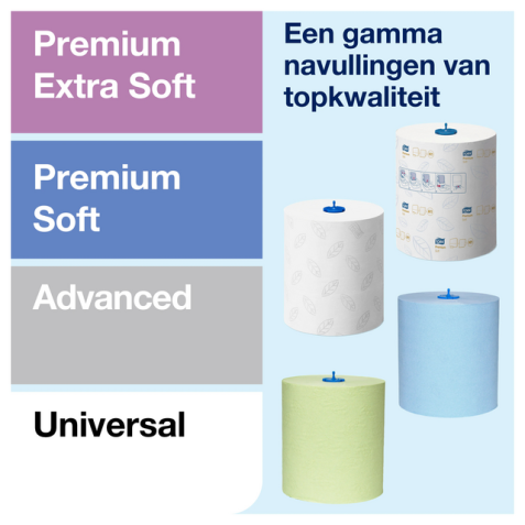 Distributeur Essuie-mains Tork H1 Image Line Matic 460001 argent