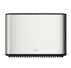 Distributeur papier toilette Tork T2 Image Line Mini jumbo 460006 fermé argent