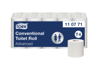 Papier toilette Tork T4 110771 Advanced 2 épaisseurs 400 feuilles blanc