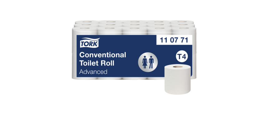 Papier toilette Tork T4 110771 Advanced 2 épaisseurs 400 feuilles blanc