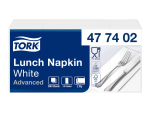 Serviette Tork Advanced 477402 2 épaisseurs pli 1/8 328x325mm blanc 200 pièces