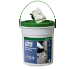 Lingettes imprégnées Tork Premium W15 190594 1 épaisseur seau 58 feuilles blanc