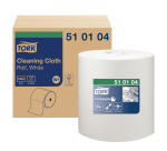 Chiffon de nettoyage Tork W1 Premium 510104 1 épaisseur 380m blanc