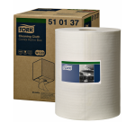 Reinigingsdoek Tork W2 Premium 1-laags 152m wit 510137