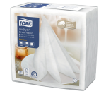 Tork LinStyle Premium Napkin 478711 1/4 Fold 1 ply 390x390mm white 50 pieces