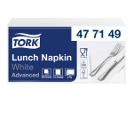 Serviette Tork Advanced 477149 2 épaisseurs pli 1/4 328x325mm blanc 200 pièces