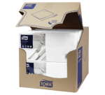 Serviette Tork Advanced 477149 2 épaisseurs pli 1/4 328x325mm blanc 200 pièces