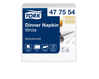 Serviette Tork Advanced 2 ép pli 1/8 395x390mm blanc 150 pièces