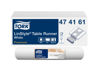 Chemin de table Tork LinStyle Premium 474161 20 feuilles blanc