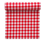 Serviette Lunch Tork Universal 509359 1-lagig, 1/4-Falz, 328x325mm, rot, Bistro, 400 Stück