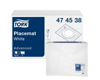 Set de table Tork Advanced 474539 1 épaisseur 420x270mm blanc 500 pièces